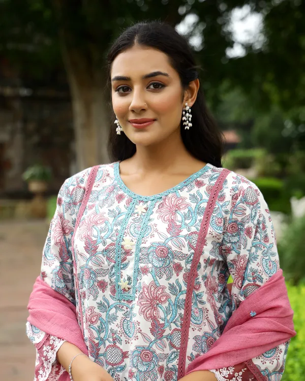 Multicolour_Block_Printed_Cotton_Suit_Set