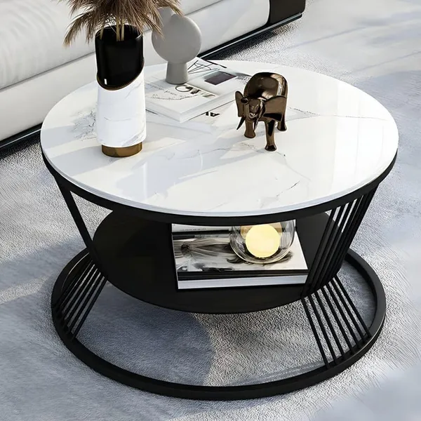 Modern_Round_Coffee_Table_With_White_Marble_Top_And_Black_Metal_Frame