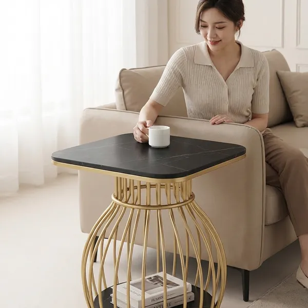 Modern_Side_Table_With_Gold_Metal_Frame_And_Black_Marble_Top