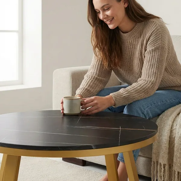 Modern_Round_Coffee_Table_With_Gold_Metal_Base_And_Black_Marble_Top