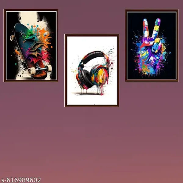 Modern_Wall_Art_Set_Of_3_Skateboard_Peace_Sign_Splash_Prints_Colorful_Abstract_Framed_Canvas_For_Bedroom_Living_Room_Gaming_Room_Cafe_Decor
