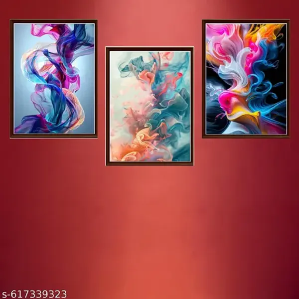 Modern_Abstract_Wall_Art_Set_Of_3_Colorful_Smoke_Design_Canvas_Prints_Pink_Blue_Orange_Framed_Wall_Decor_For_Living_Room_Bedroom