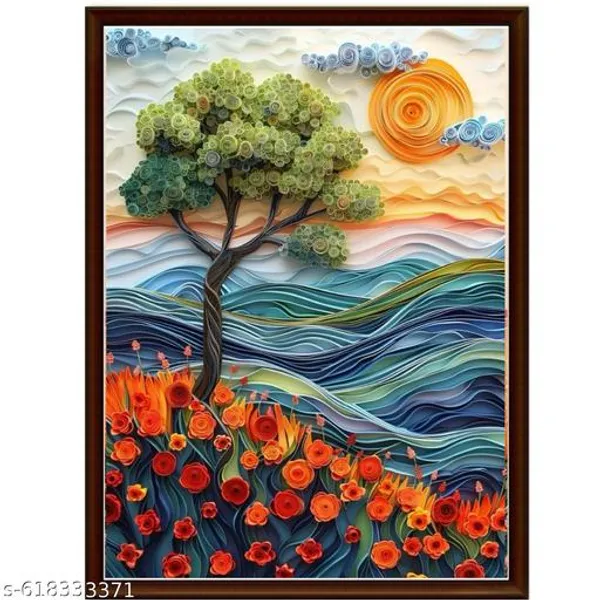 Tree_Landscape_Wall_Art_Set_Of_3_Framed_Sunset_Natures_Canvas_Paintings_Modern_Home_Living_Room_Wall_Decor