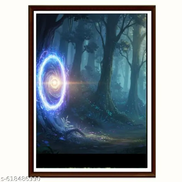 Mystical_Forest_Wall_Art_Set_Of_3_Frames_Enchanted_Natures_Canvas_Paintings_Logical_Framed_Landscape_Prints_For_Living_Room_Home_Decor