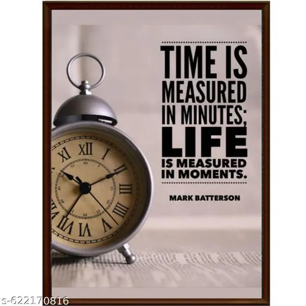 Inspirational_Wall_Art_Set_Of_3_Time_Consistency_Quote_Prints_Modern_Framed_Clock_Design_Decor_For_Office_Home