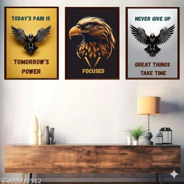 Motivational_Eagle_Wall_Art_Set_Of_3_Frames_Focus_Never_Give_Up_Quote_Frames_Gym_Office_Wall_Decor_Today_S_Pain_Tomorrow_S_Posters