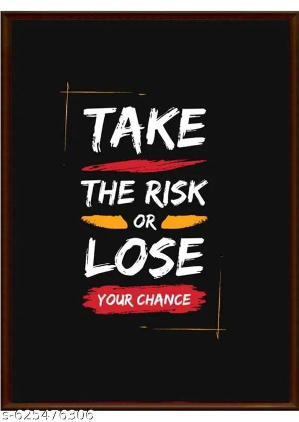 Motivational_Wall_Art_Set_Of_3_Frames_Take_The_Risk_Quote_Posters_Black_Orange_Canvas_Prints_Framed_Office_Gym_Home_Wall_Decor