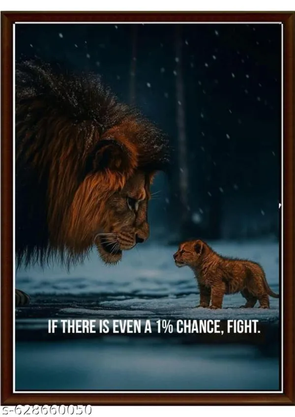 Motivational_Wildlife_Wall_Art_Set_Of_3_Frames_Lion_Eagle_Inspirational_Canvas_Frames_Framed_Modern_Wall_Decor_For_Home_Gym_Office