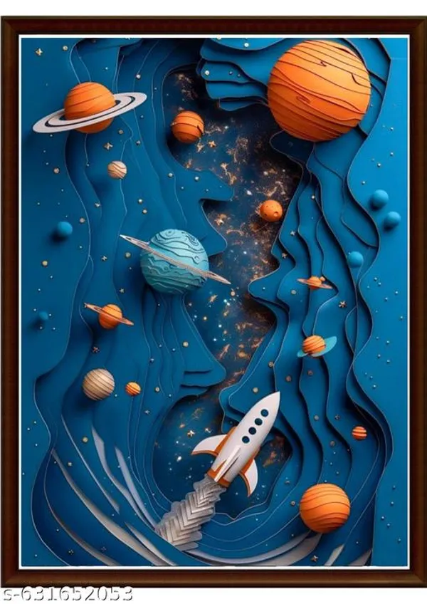 Space_Theme_Wall_Art_Set_Of_3_Frames_Astronaut_Planets_3D_Art_Styles_Frames_Modern_Space_Posters_For_Home_Bedroom_Office_Decor