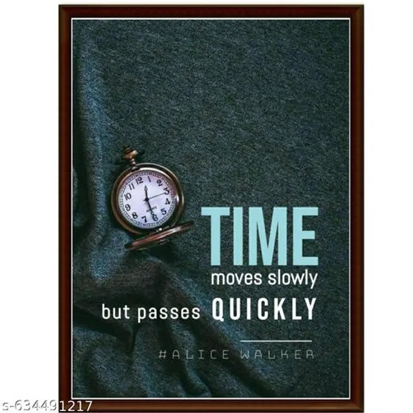 Time_Quotes_Wall_Art_Set_Of_3_Frames_Vintage_Clock_Black_White_Posters_Motivational_Framed_Canvas_Prints_For_Home_Office_Decor