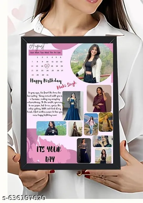 Personalised_Birthday_Photo_Frame_Customized_Name_Calendar_A4_Printed_Gift_Frame_For_Girls_Kids
