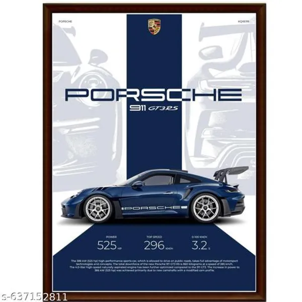 Cars_Wall_Art_Set_Of_3_Frames_Sports_Car_Framed_Canvas_Red_Green_Blue_3_Piece_Automotive_Wall_Decor_Modern_Room_Poster_Frames