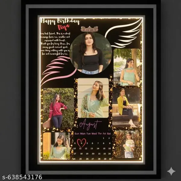 Premium_Led_Photo_Collage_Frame_Black_Gold_Calendar_Design_Acrylic_Led_Gift_Frame_Birthday_Anniversary_Personalized_Gift