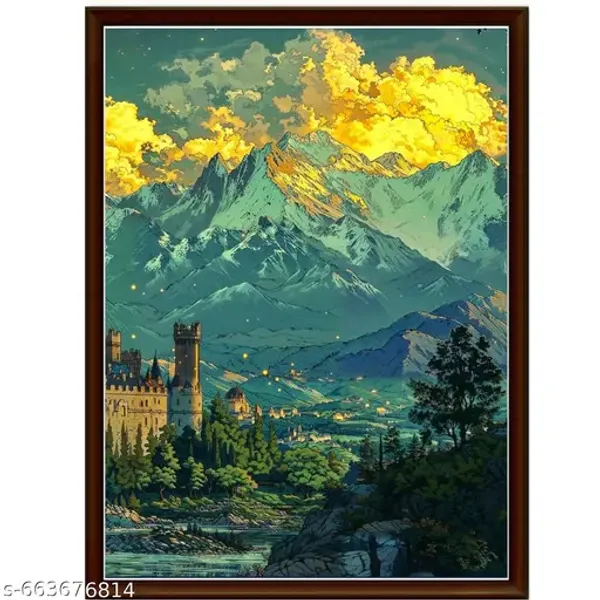 Castle_Landscape_3_Piece_Wall_Frame_Set_Modern_Wooden_Framed_Wall_Painting_For_Living_Room_Bedroom_Office_Decor
