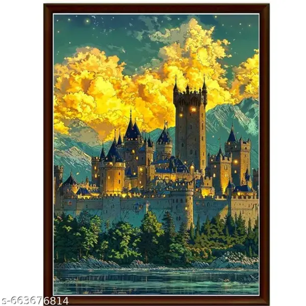 Castle_Landscape_3_Piece_Wall_Frame_Set_Modern_Wooden_Framed_Wall_Painting_For_Living_Room_Bedroom_Office_Decor