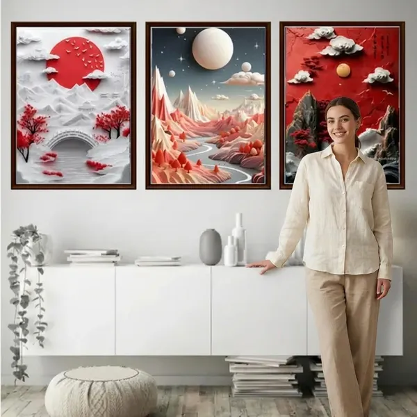 Japanese_Landscape_Wall_Art_Set_Of_3_Frames_Red_White_Mountain_Canvas_Prints_Miniimalist_Oriental_Framed_Decor_For_Living_Room_Bedroom_Office