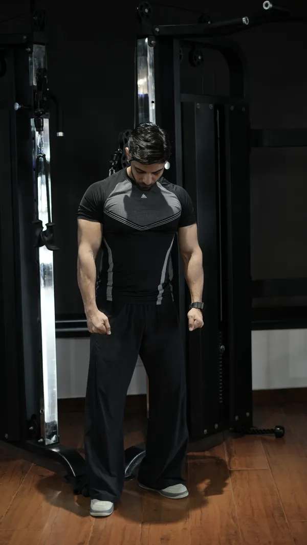 Shadow_Drip_Series_:_Black_N_Grey_-_Velocity_Compression_T_Shirt