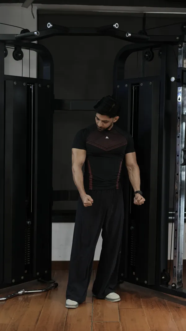 Shadow_Drip_Series_:_Black_N_Red_-_Velocity_Compression_T_Shirt