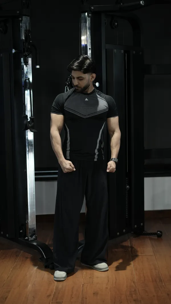 Shadow_Drip_Series_:_Black_N_Grey_-_Velocity_Compression_T_Shirt