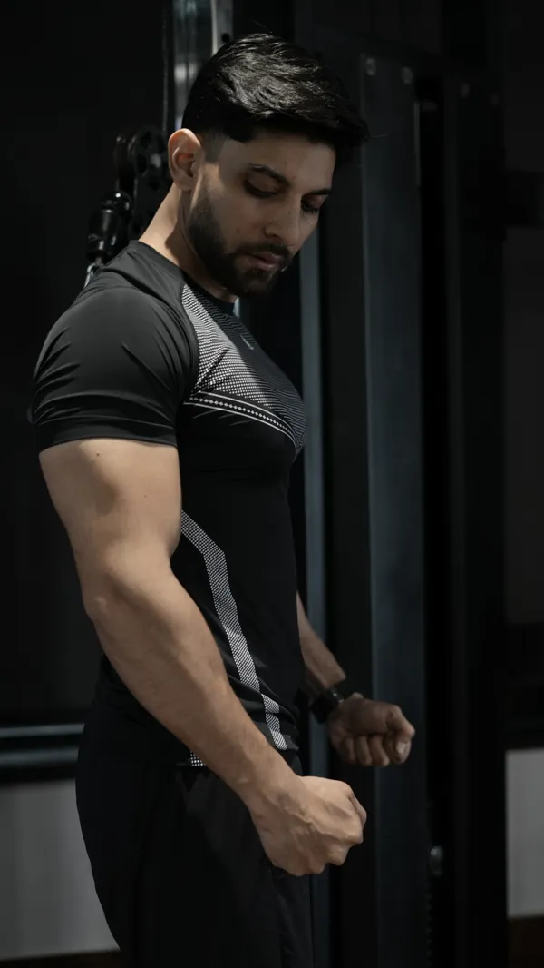 Shadow_Drip_Series_:_Black_N_Grey_-_Velocity_Compression_T_Shirt