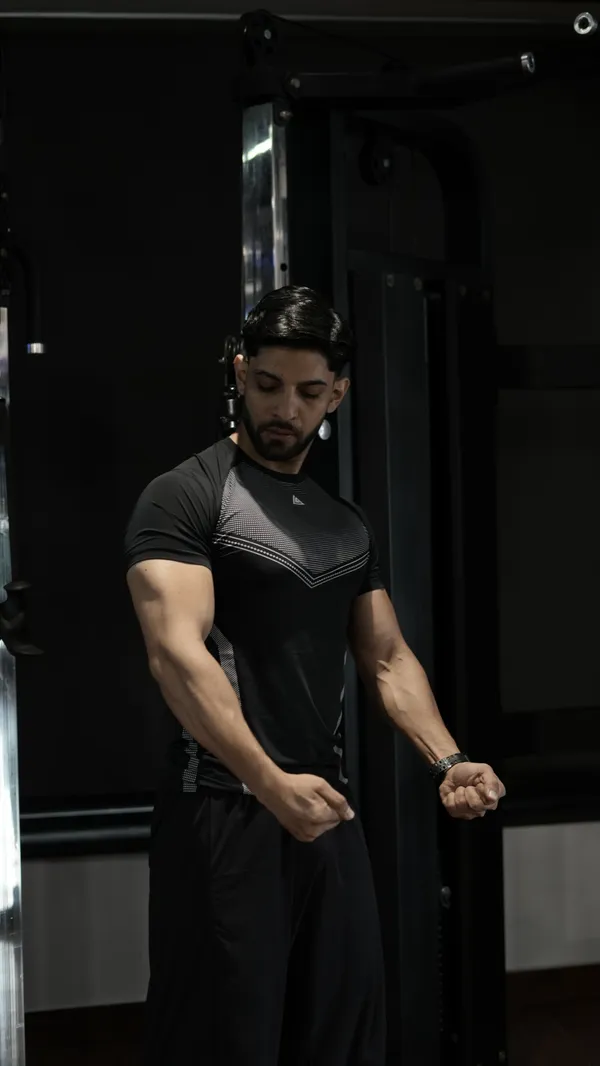 Shadow_Drip_Series_:_Black_N_Grey_-_Velocity_Compression_T_Shirt