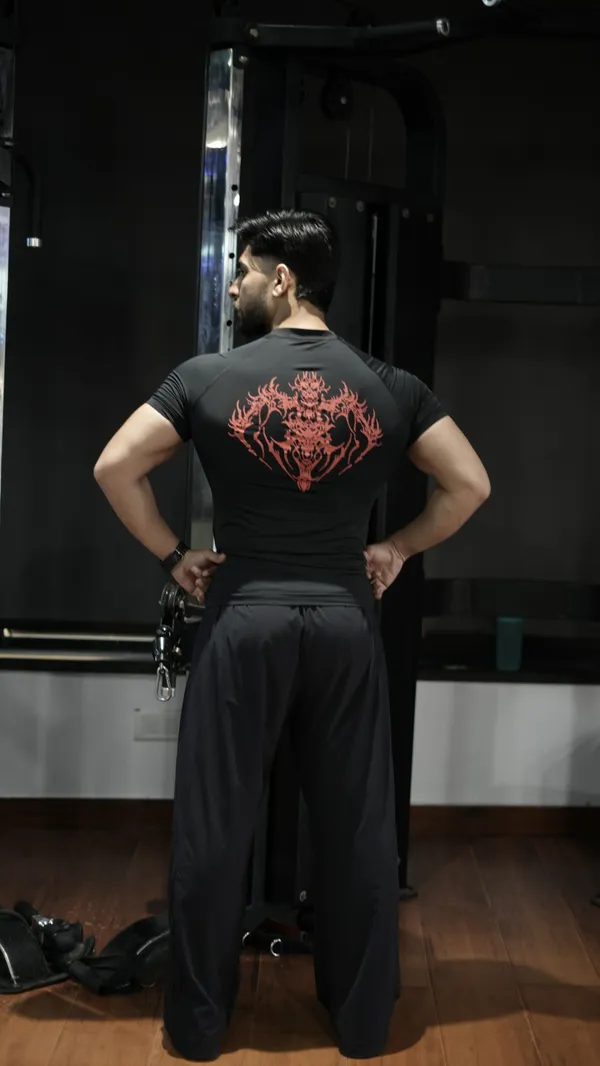 Shadow_Drip_Series_:_Red-_Blood_Ritual_Compression_T_Shirt