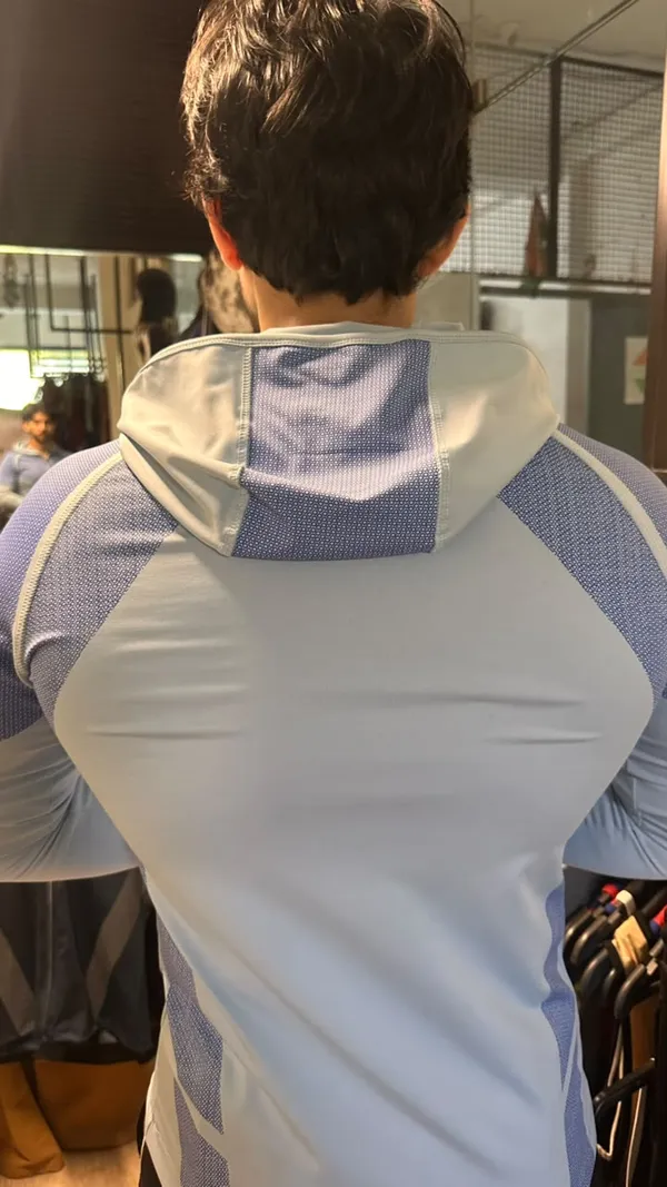 Sky_Blue_Printed_Zipper_Compression_Hoodie