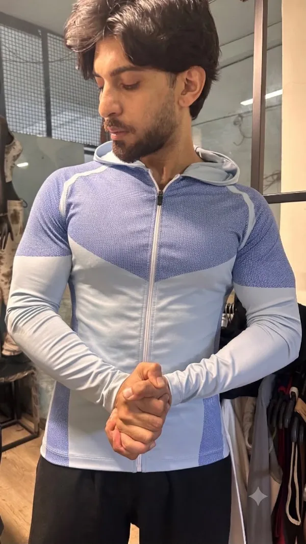 Sky_Blue_Printed_Zipper_Compression_Hoodie