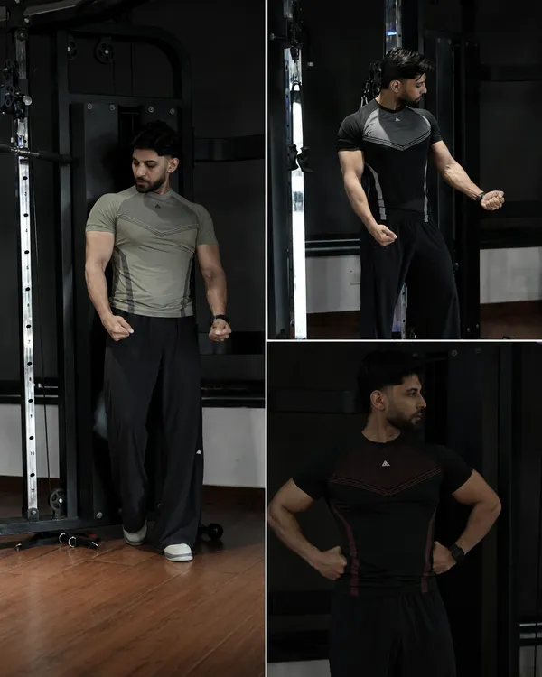 Shadow_Drip_Velocity_Triple_Pack_-_Olive_Black,_Black_Grey_and_Black_Red_Compression_T_Shirt_Pack_of_3