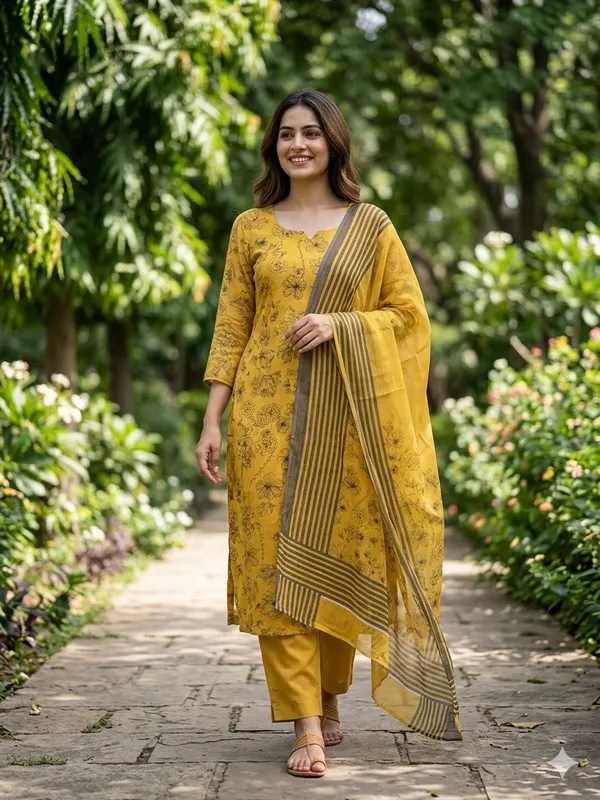 Multicolor_Printed_Cotton_Kurta_Set_With_Dupatta_Unstitched_Dress_Material_For_Women