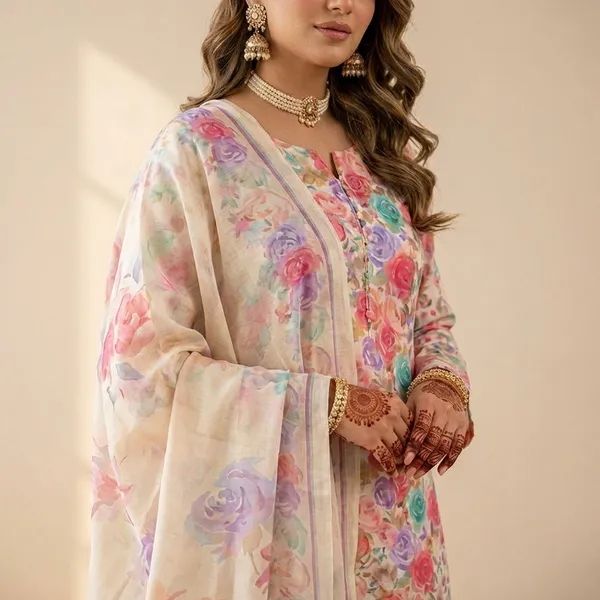 Women's_Pastel_Floral_Print_Ethnic_Suit_Set_-_3_Piece_Kurta_Dupatta_And_Pant_Set