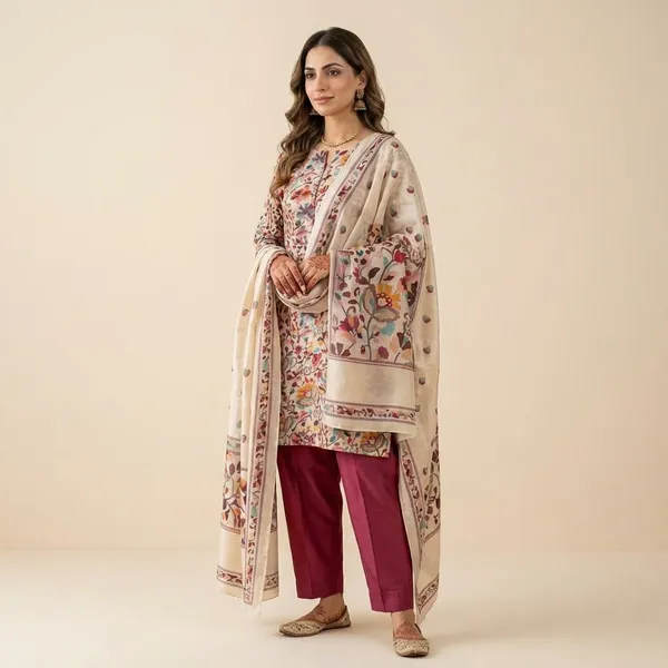 Elegant_Floral_Embroidered_Ethnic_Kurta_Set_With_Dupatta
