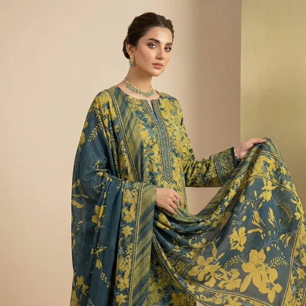 Women's_Blue_&_Yellow_Floral_Printed_Ethnic_Suit_Set_With_Dupatta