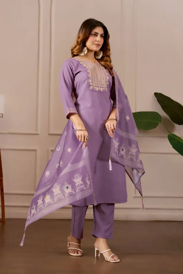 Lavender_Embroidered_Straight_Kurta_with_Trousers_&_Dupatta