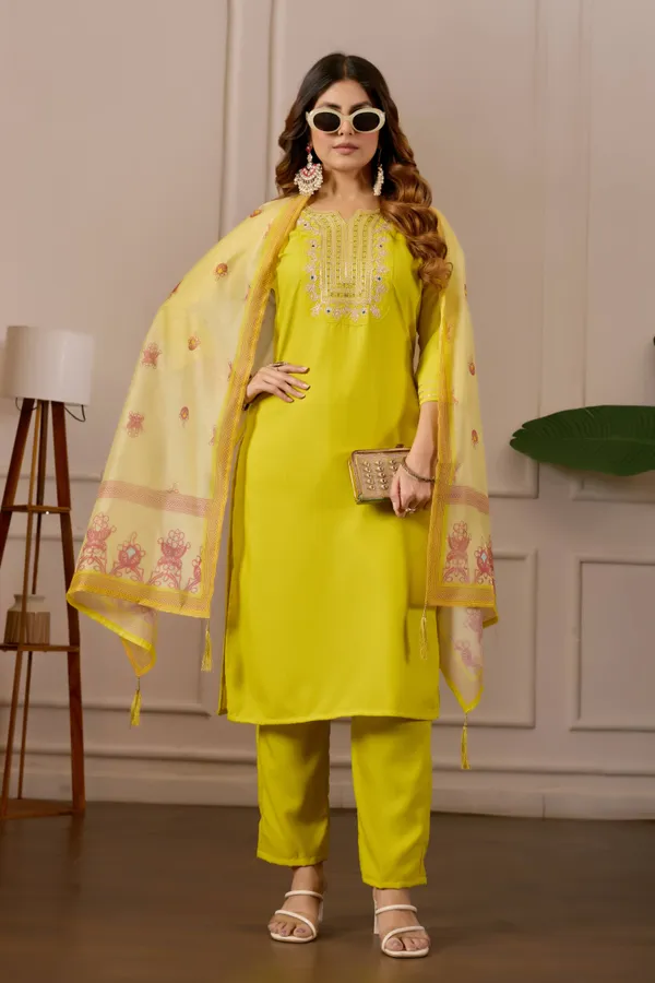 Yellow_Embroidered_Straight_Kurta_with_Trousers_&_Dupatta