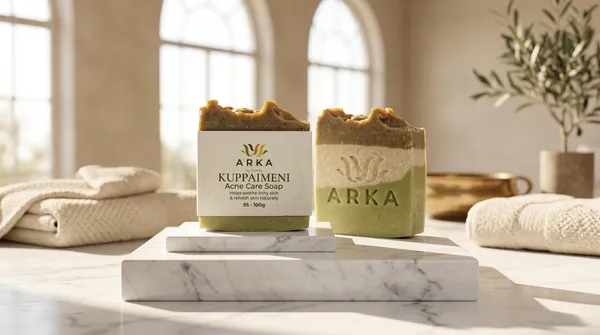 VUNAI_Kuppaimeni_Handmade_Soap_for_Daily_Cleansing,_75_g_Pack_of_2
