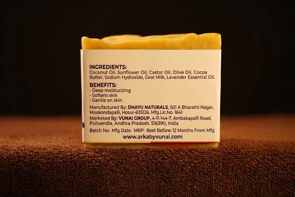 VUNAI_Goat_Milk_Handmade_Soap_for_Gentle_Cleansing,_100_g