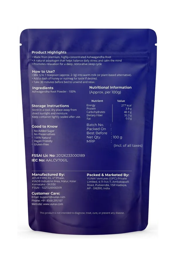 VUNAI_Deep_Rest_Ashwagandha_Powder_for_Everyday_Wellness,_100_g