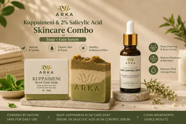 Kuppaimeni_&_2%_Salicylic_Acid_Skincare_Combo_|_Soap_+_Face_Serum