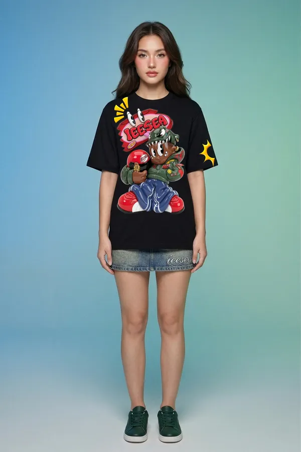 Black_Cotton_Graphic_Print_Oversized_T_Shirt_For_Women