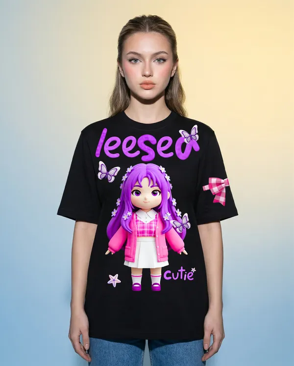 Black_Cotton_Graphic_Print_Oversized_T_Shirt_For_Women