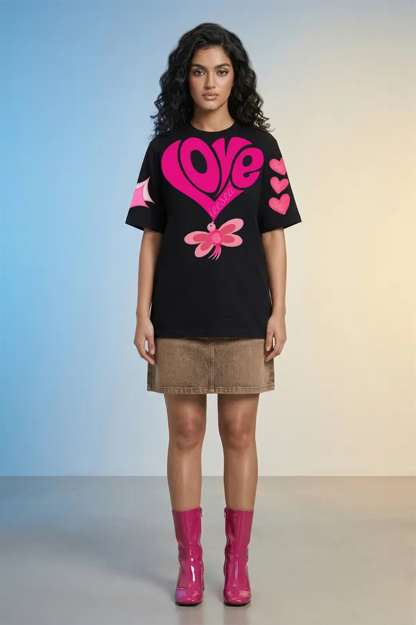 Black_Cotton_Graphic_Print_Oversized_T_Shirt_For_Women