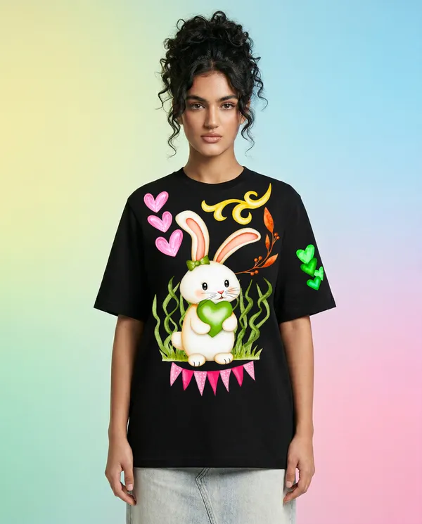 Black_Cotton_Graphic_Print_Oversized_T_Shirt_For_Women