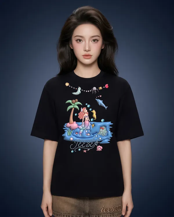 Black_Cotton_Graphic_Print_Oversized_T_Shirt_For_Women
