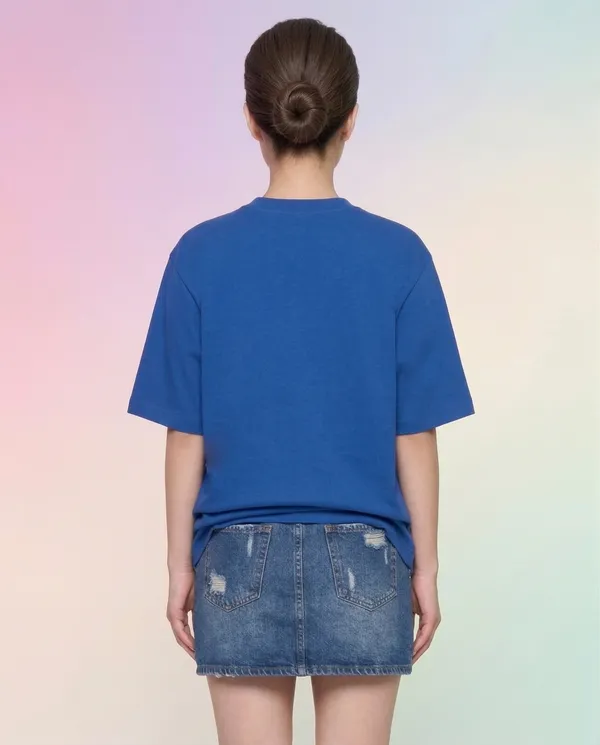 Blue_Cotton_Graphic_Print_Oversized_T_Shirt_For_Women