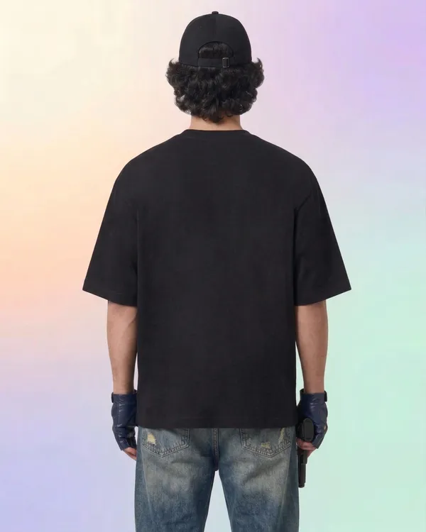 Black_Cotton_Graphic_Print_Oversized_T_Shirt_For_Unisex
