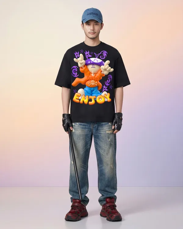 Black_Cotton_Graphic_Print_Oversized_T_Shirt_For_Men