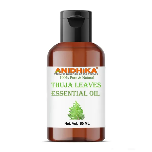 Anidhika_Thuja_Leaves_Leaf_Essential_Oil_Pure_Undiluted_Hair_Growth,Scalp,Dandruff,Skin