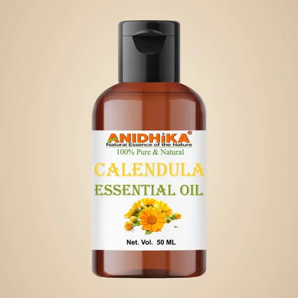 Anidhika_Calendula_Flower_Essential_Oil_Pure_Undiluted_Hair_Growth,Scalp,Dandruff,Skin