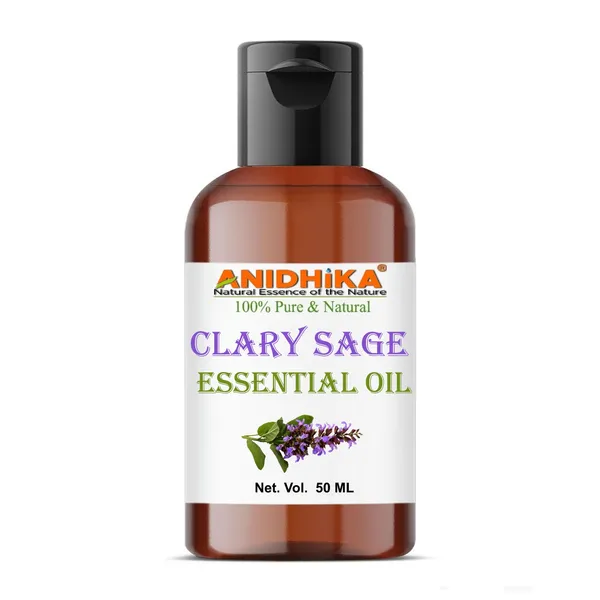 Anidhika_Clary_Sage_Essential_Oil_Pure_Undiluted_Hair_Growth,Scalp,Dandruff,Skin